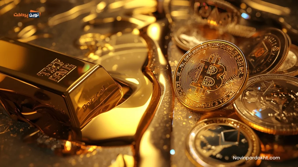 طلای آب شده برای سرمایه گذاری بهتر است یا ارز دیجیتال؟