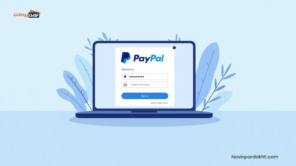 آموزش ساخت حساب پی پال